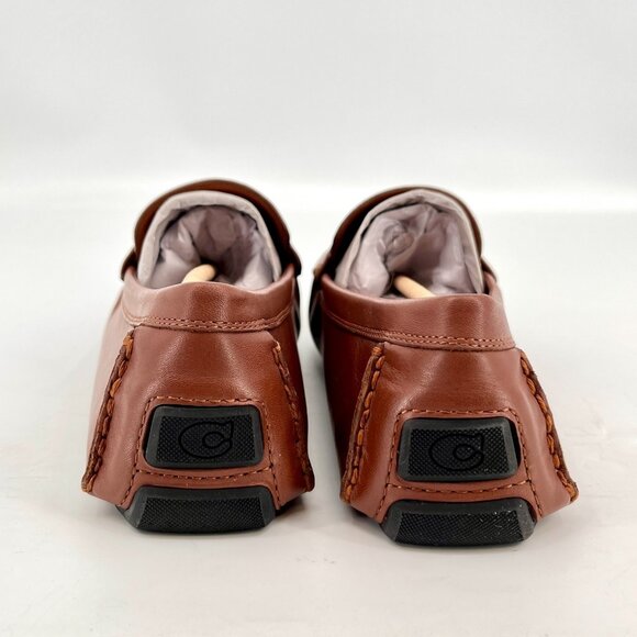 Coach Mens C Coin Leather Driver Saddle Size 10.5D New In Box main image 11